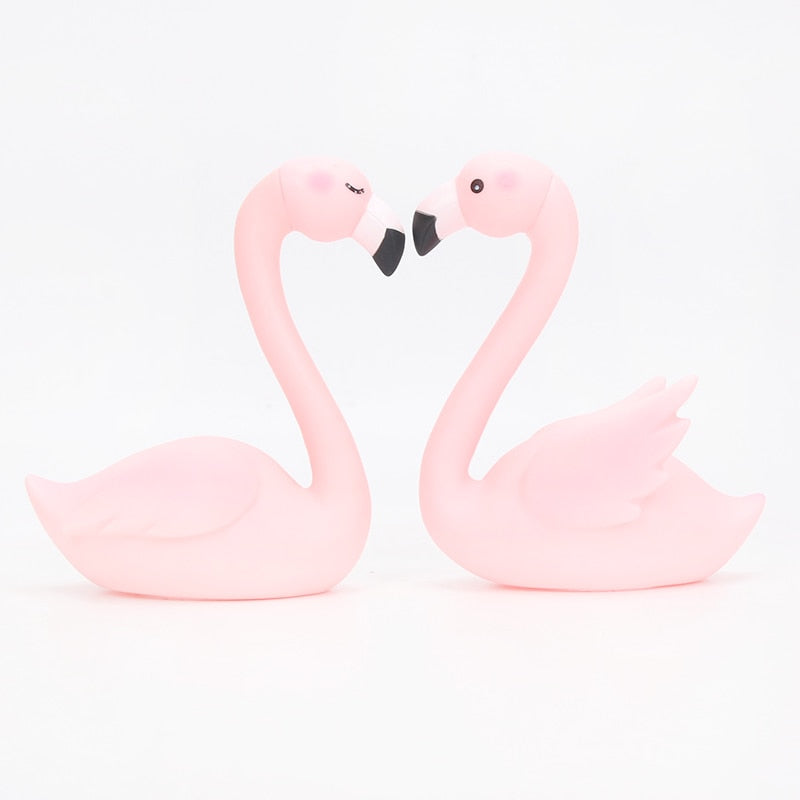 Rynx | Romantic Pink Flamingo Cake Decoration