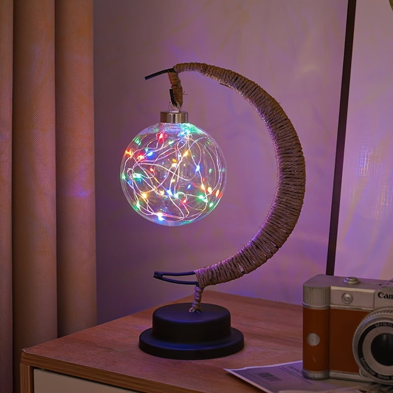 Rynx | MaanLys - Smedjern LED Table Lamp With Decorative Desk Lamp Design