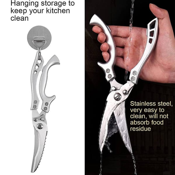 Rynx | Stainless Steel Bone Cutting Kitchen Scissors