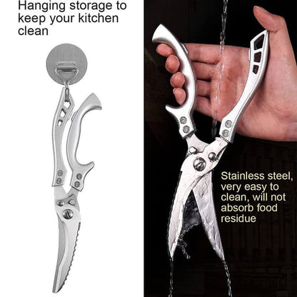 Rynx | Stainless Steel Bone Cutting Kitchen Scissors