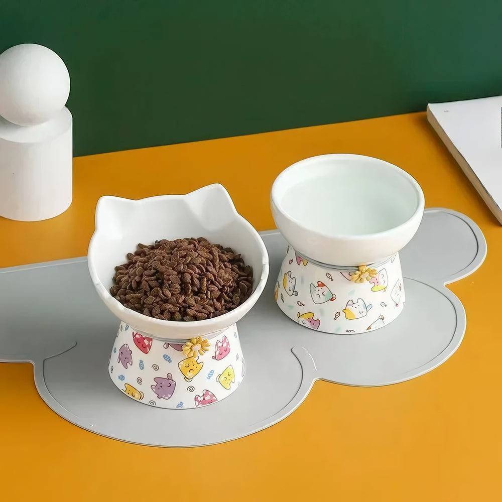 Rynx | High-Quality Ceramic Cat Bowl