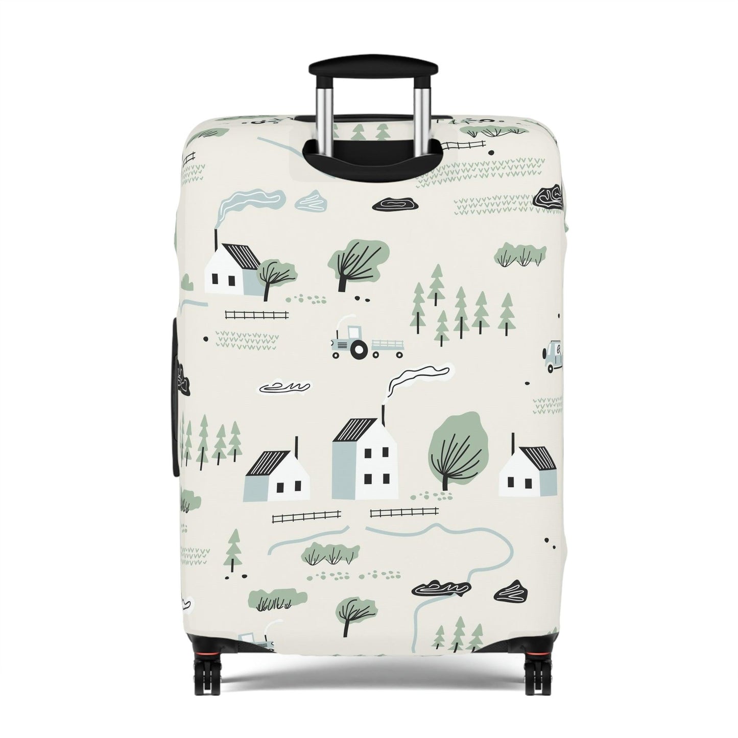 Rynx | Stylish Luggage Tag Set: Trendy Cover & Customization Kit