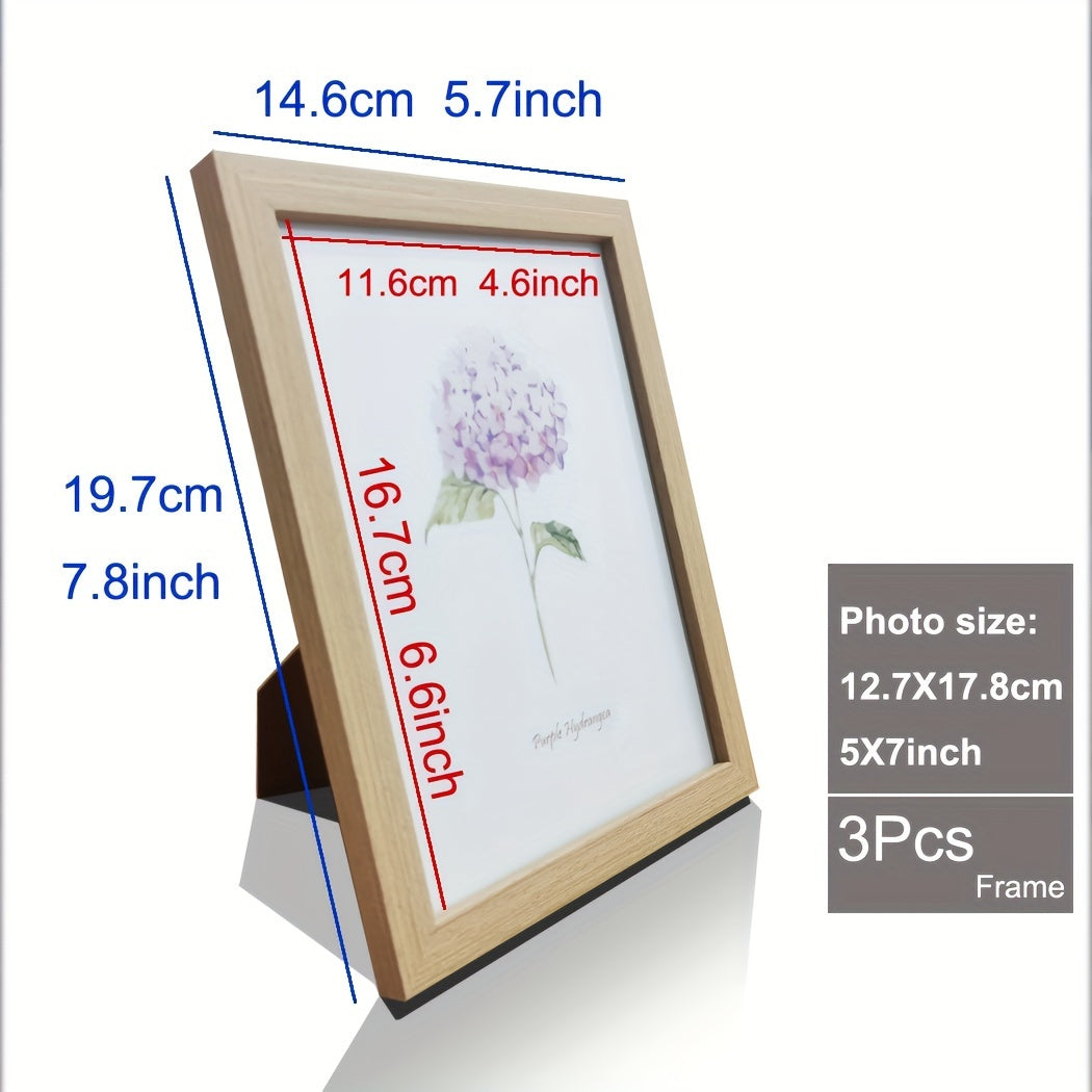 RYNX | Memories - Set of 3 Wooden Photo Frames