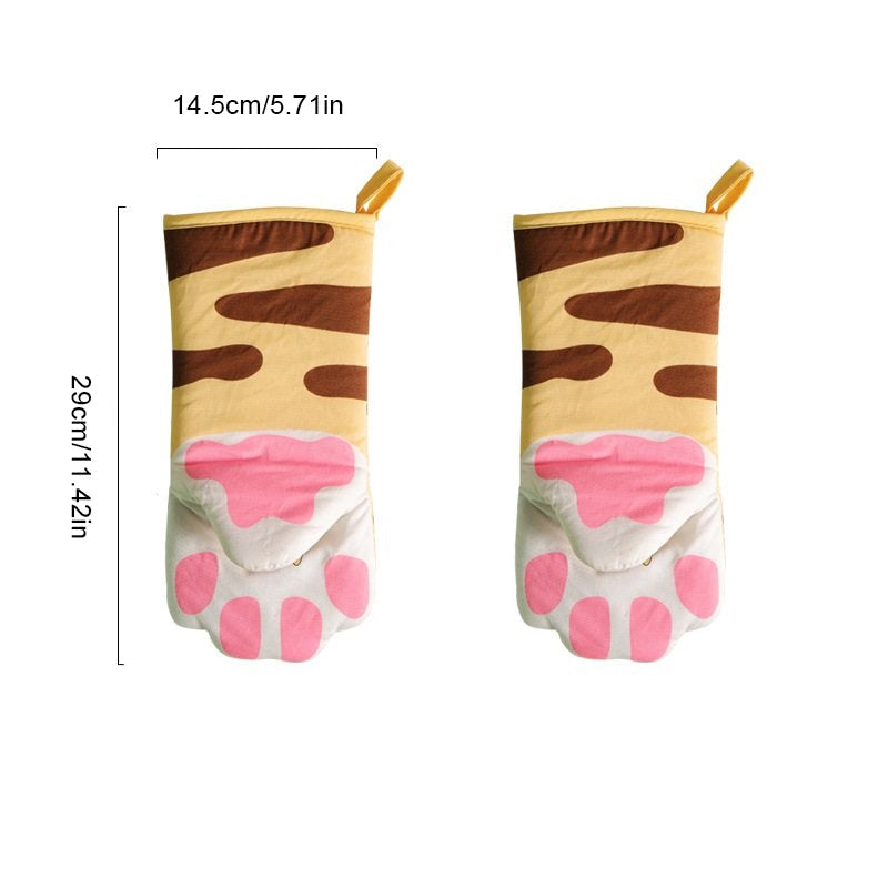 Rynx | Sweet Cat Paw Oven Mitts