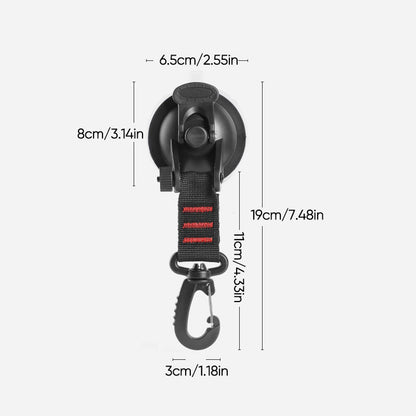 Rynx | Robust Vacuum Suction Cup with Hook