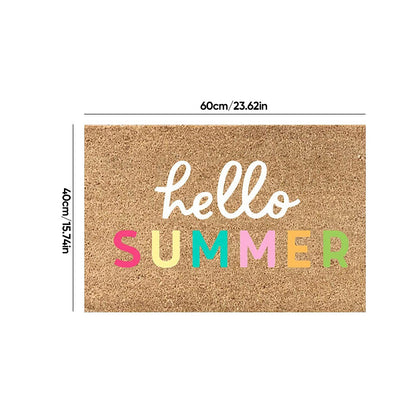 Rynx | Welcome Decorative Doormat, Non-Slip Mats for the Entrance Area