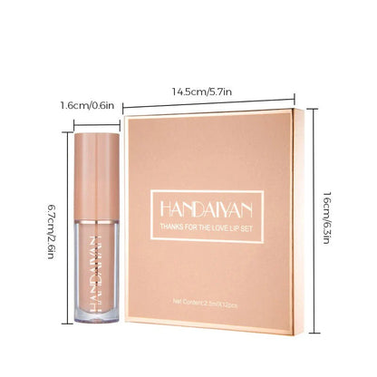 Rynx | 12-color Liquid Lipstick Set