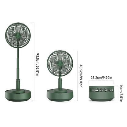 Rynx | Rechargeable Foldable Telescopic Table Fan