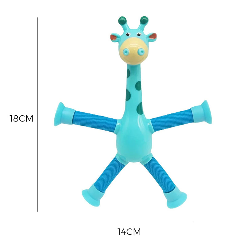 Rynx | Telescopic Giraffe Toy with Suction Cup