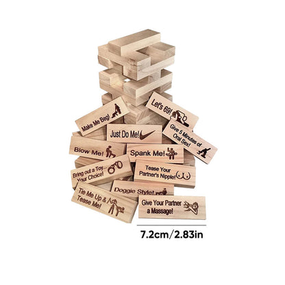 RYNX | Super Naughty Block Tower Jenga Game