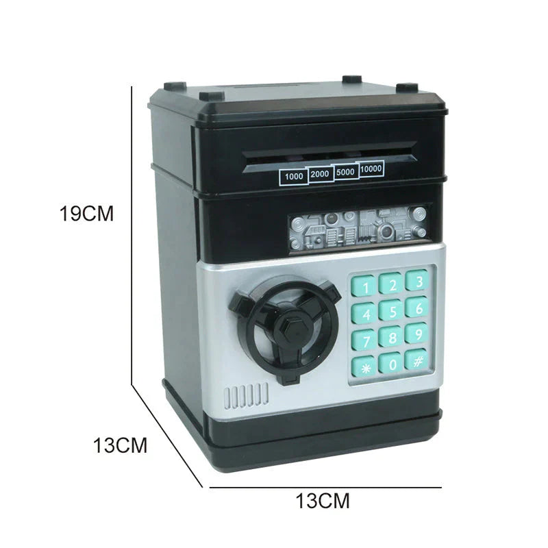 Rynx | Children's piggy bank with combination lock