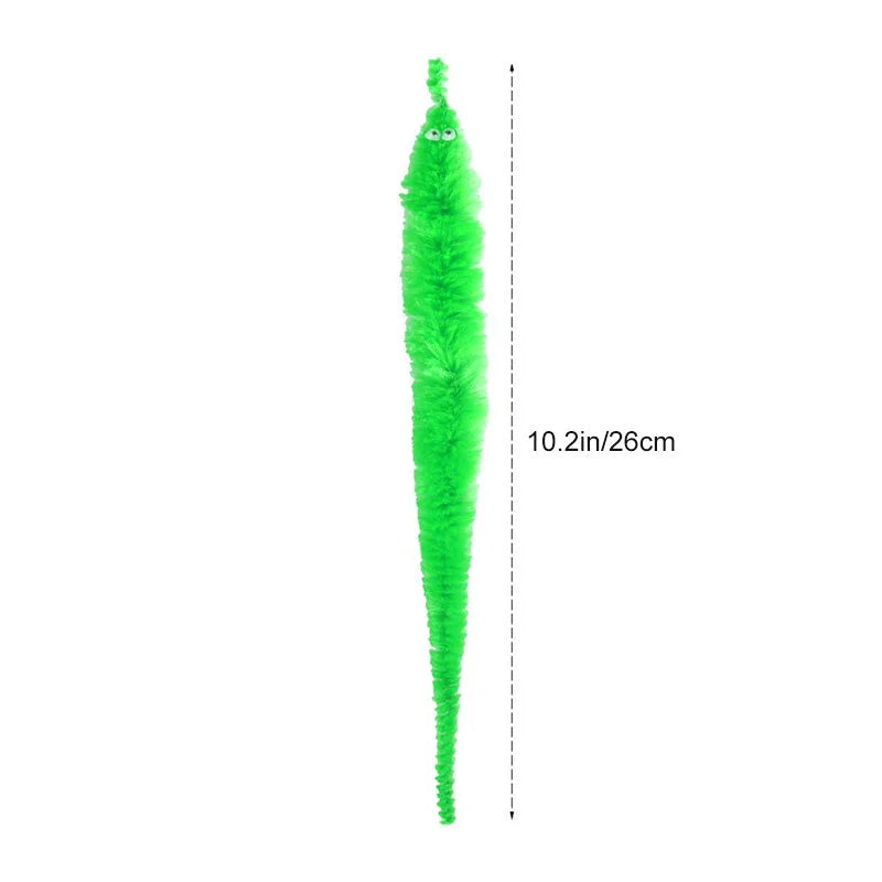 Rynx | Twisted fuzzy worm toy