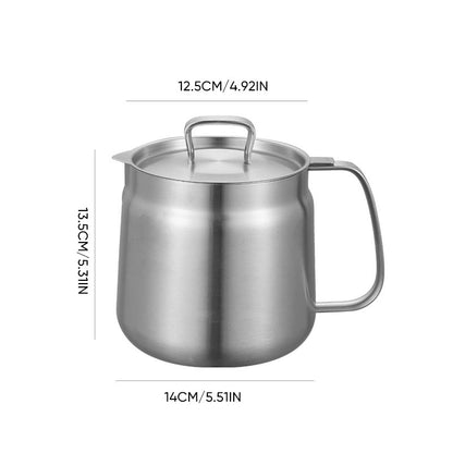 Rynx | 2-in-1 304 Stainless Steel Multifunctional Oil Separator Pot