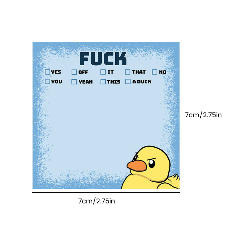 Rynx | Funny, cheeky sticky notes with duck