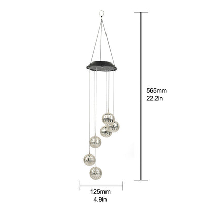 Rynx | Solar Wind Chime Outdoor Light