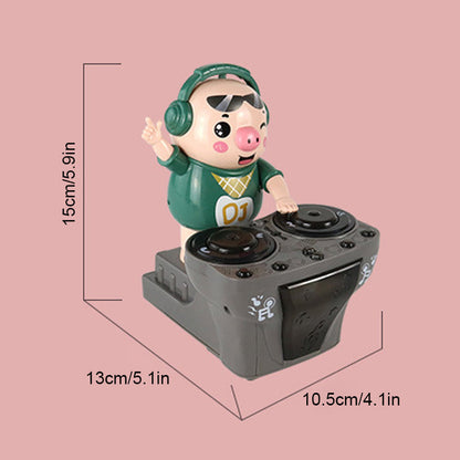 Rynx | DJ swinging pig toy