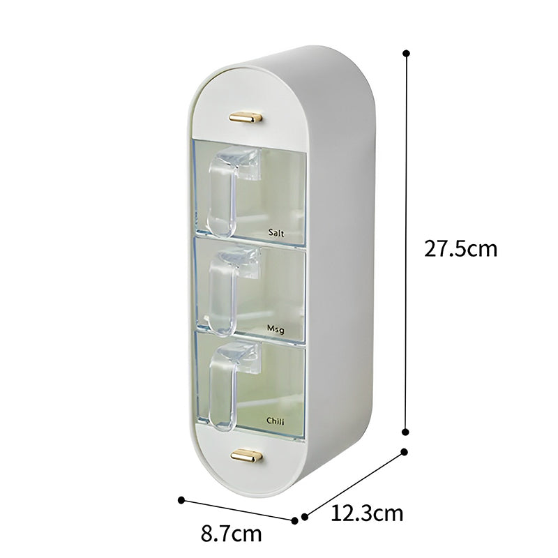Rynx | Space-saving spice jar for wall mounting