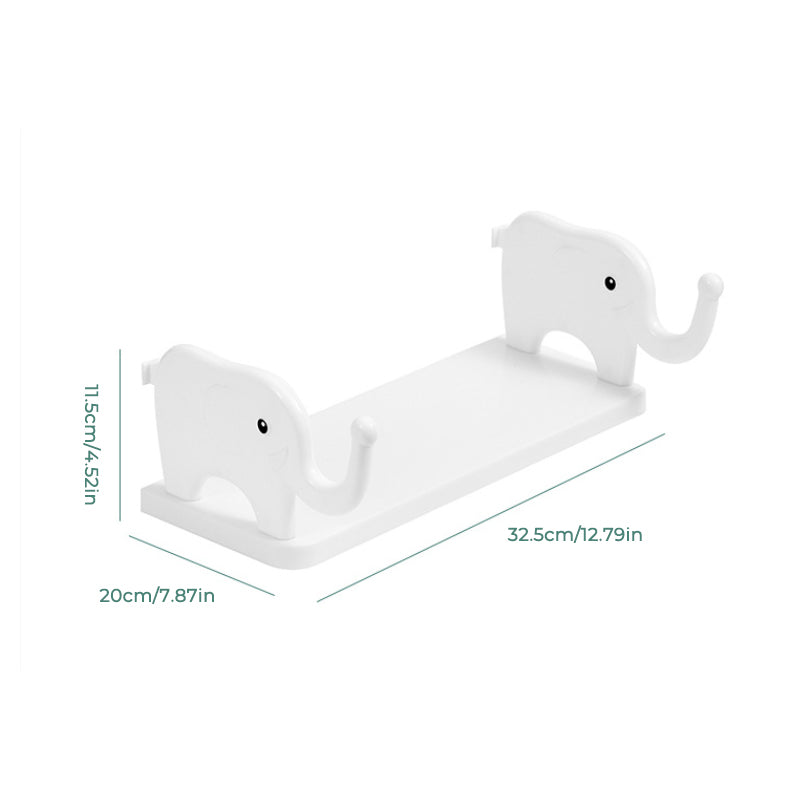 Rynx | Multifunctional, Elephant-shaped, Floating Shelf for Storage