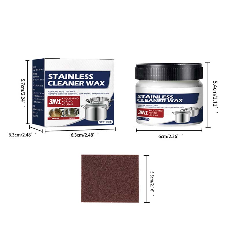 Rynx | Magical stainless steel cleaning paste