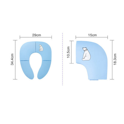 Rynx | Portable Foldable Baby Toddler Toilet Seat Covers Pad Cushion