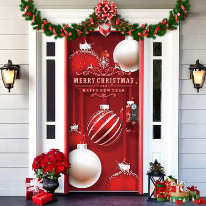 Rynx | Nightmare Before Christmas Outdoor Decorations Props Christmas Elf Door Cover
