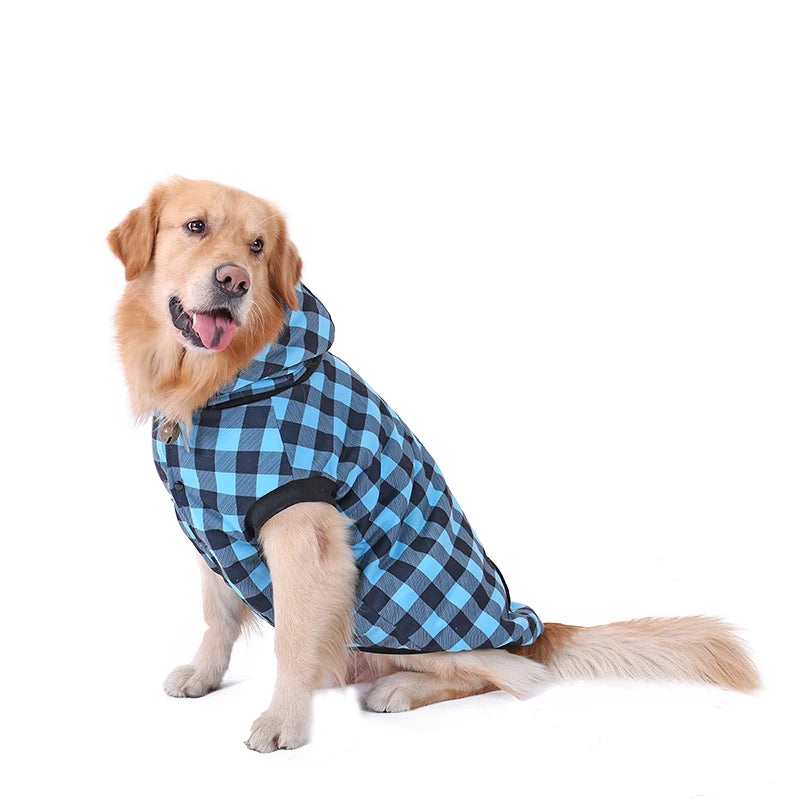 Rynx | Large pet dog winter jacket with removable hood