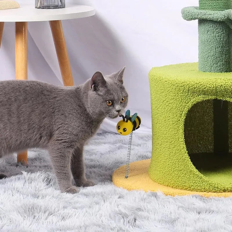 Rynx | Flower Tree Cat Tower with Hammock Bed
