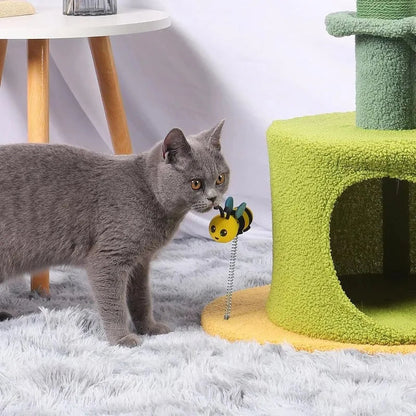 Rynx | Flower Tree Cat Tower with Hammock Bed