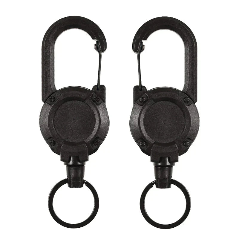 Rynx | Automatically retractable keychain made of wire rope for outdoor use