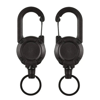 Rynx | Automatically retractable keychain made of wire rope for outdoor use