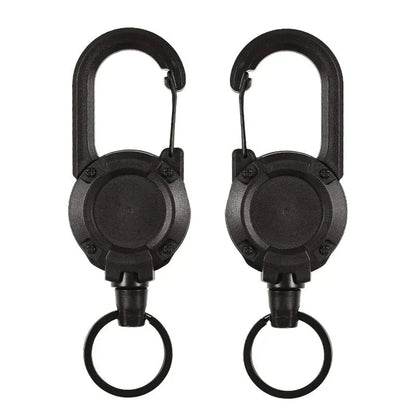 RYNX | Outdoor Automatic Retractable Wire Rope Luya Theft-Proof Tactical Keychain