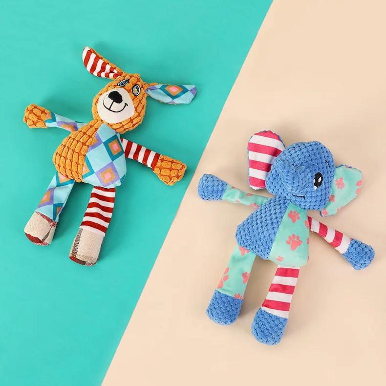 Rynx | Plush Squeaky Dog Toy for Teeth Cleaning & Interactive Play