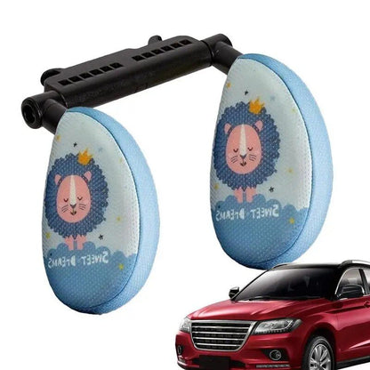 Rynx | Adjustable Car Seat Headrest - Comfortable Headrest for Travel, Suitable for All Ages