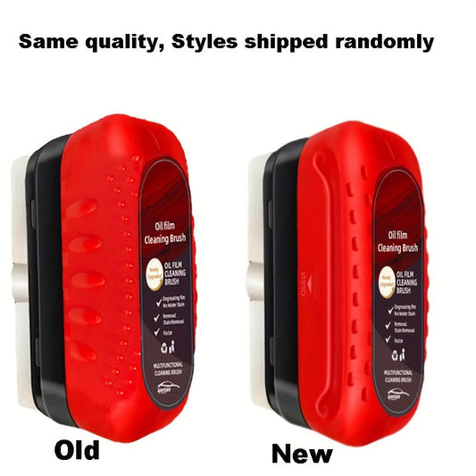 Rynx | 2024 New Windshield Glass Cleaning Brush - Multipurpose Oil and Fog Remover | Strong Coating for Rain-Resistant Shine