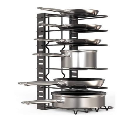 Rynx | SpaceFlex Adjustable Pan Holder & Lid Holder | Organization & Flexibility in the Kitchen