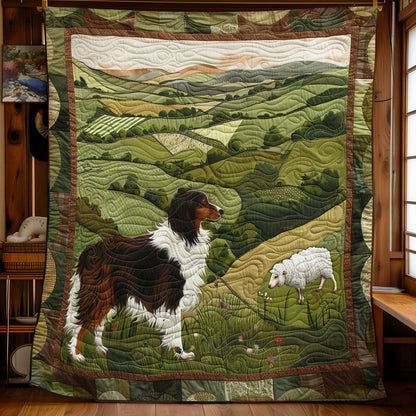 Rynx | Border Collie Grass Quilt