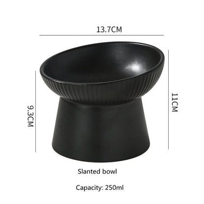 Rynx | 15° Tilted Elevated Cat and Small Dog Bowls