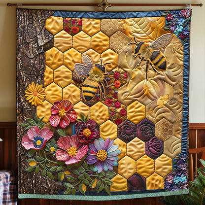Rynx | Hexagon Bee Hive Blanket