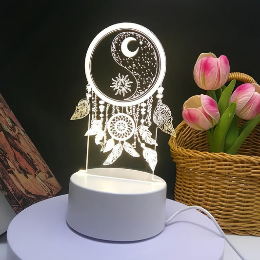 Rynx | DreamLight - 3D Dreamcatcher LED Table Lamp