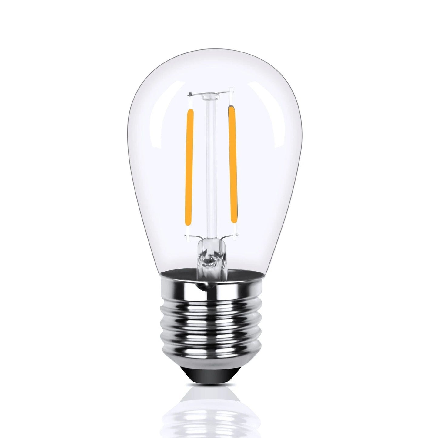 Rynx | 48 Ft. LED Light Chains Outdoor Commercial Quality Waterproof Bulbs