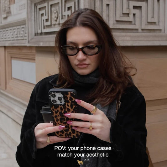 Rynx | Leopard-Print iPhone Case – Shockproof Cover with Matte Finish