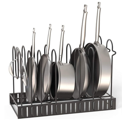 Rynx | SpaceFlex Adjustable Pan Holder & Lid Holder | Organization & Flexibility in the Kitchen