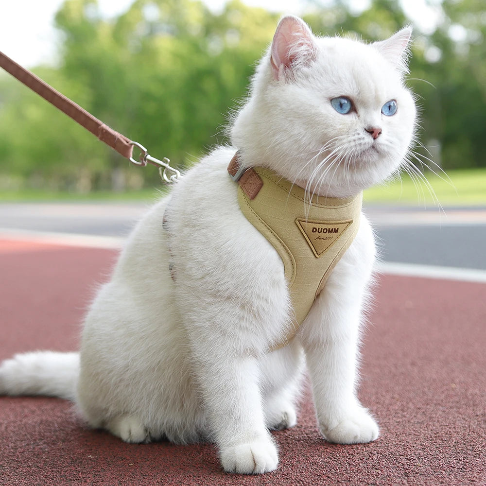 Rynx | Soft Mesh Cat and Dog Vest Harness with Leash Set