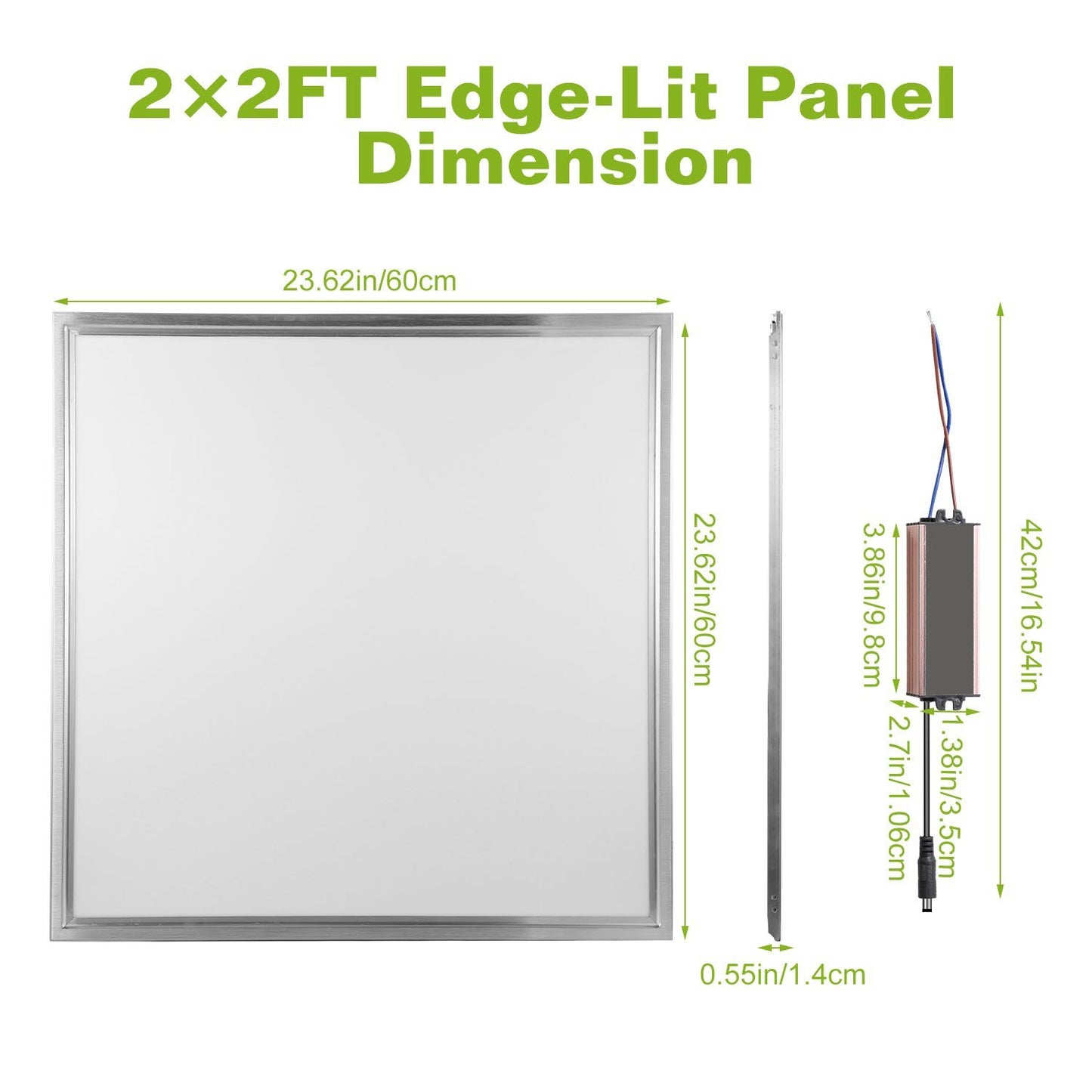 Rynx | 48W 2×2FT LED Panel Light 3200LM