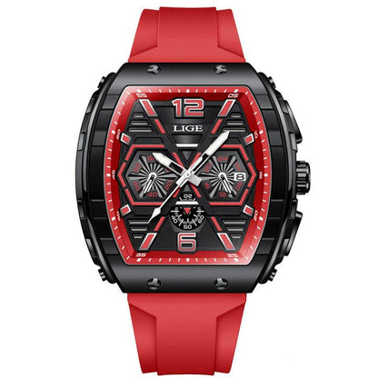 Rynx | Luxurious Square Waterproof Chronograph Watch