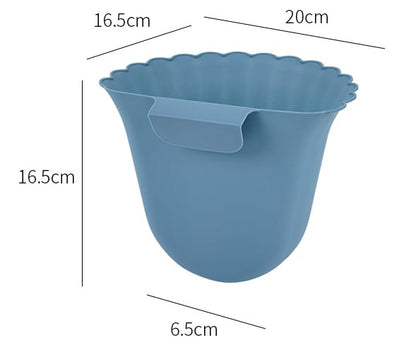 Rynx | Hanging Trash Can – Space-Saving Kitchen Bin with Clip Design