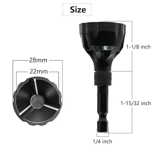 Rynx | Deburring Outer Edge Tool with Carbide Blade