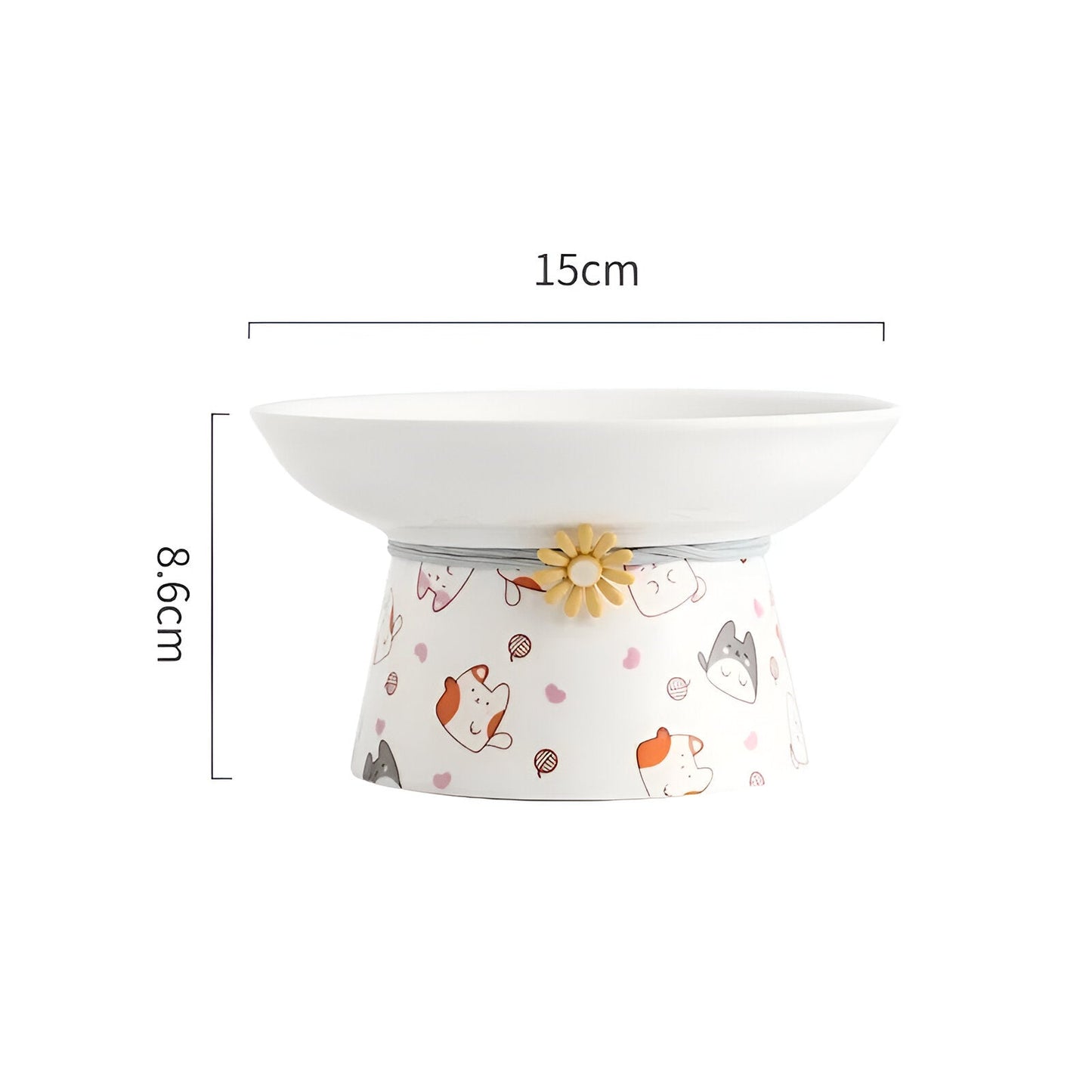 Rynx | High-Quality Ceramic Cat Bowl