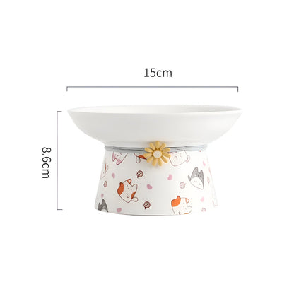 Rynx | High-Quality Ceramic Cat Bowl