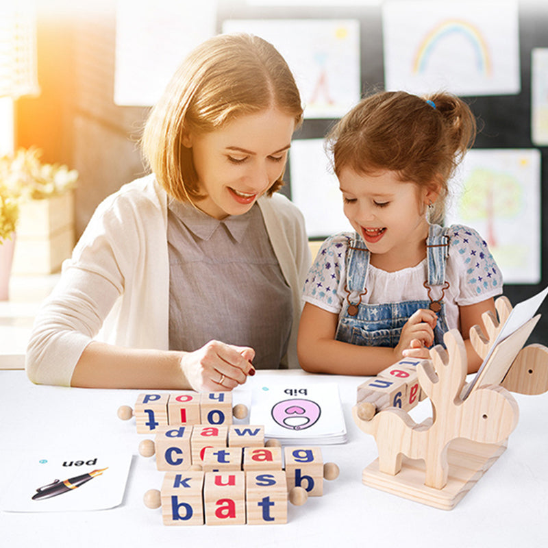 Rynx | Wooden Reading Blocks